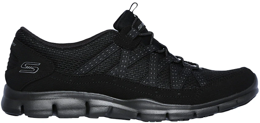 (W) Skechers Gratis Baskets Basses Running Noires 22823-BBK Order (W) Skechers Gratis Baskets Basses Running Noires 22823-BBK