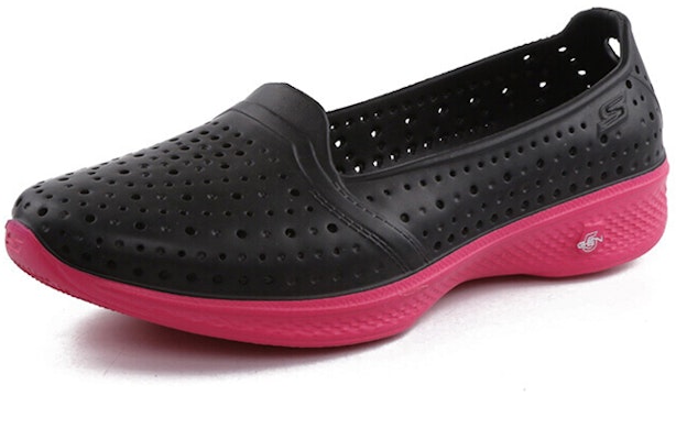 (Women) Skechers H2 Go Loafers Black/Pink 14690-BKHP Lookbook (Women) Skechers H2 Go Loafers Black/Pink 14690-BKHP