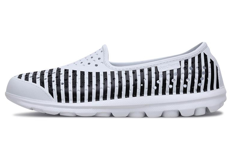 (Women) Skechers H2 Go 'Black White' 14267-WBK
