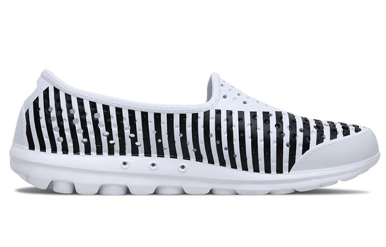 Order (Women) Skechers H2 Go 'Black White' 14267-WBK