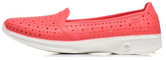(Women) Skechers H2 Go Slip-on Shoes Pink/White 14690-CRL (Women) Skechers H2 Go Slip-on Shoes Pink/White 14690-CRL