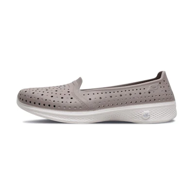 (W) Skechers H2 Go 'Grey Brown'