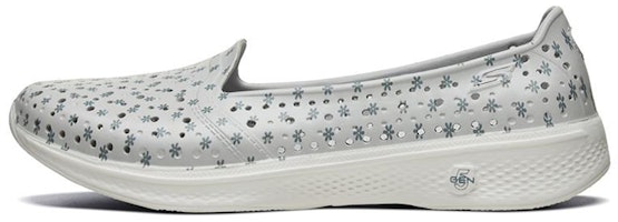 (Women) Skechers H2 Go Low-Top Slip-on Shoes Loafers Grey 14697-LGCC (Women) Skechers H2 Go Low-Top Slip-on Shoes Loafers Grey 14697-LGCC