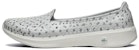(W) Skechers H2 Go Kasut Slip-On Low-Top Loafers Kelabu 14697-LGCC