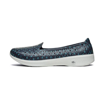 (W) Skechers H2 Go Slip-on Shoes Blue