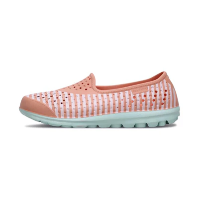 (W) Skechers H2 Go 'Pink Green'