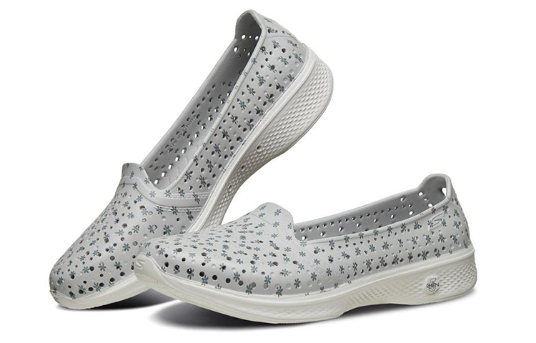 Lookbook (W) Skechers H2 Go Mocassini Slip-on Uomo Grigi Bassi 14697-LGCC