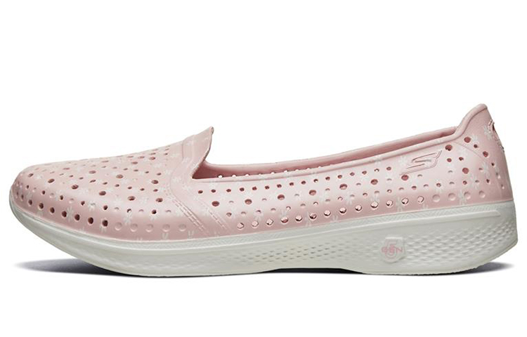 (Women) Skechers H2 Go Low-Top Slip-on Shoes Pink/Red 14697-PKW