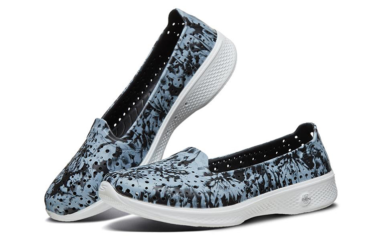 Lookbook (W) Skechers H2 Goga ''Noir Multi'' 14691-BKW