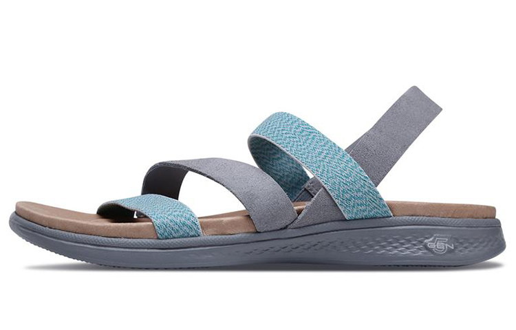 (Women) Skechers H2 Goga 'Fashion Sport Sandal Grey' 15333-GRY