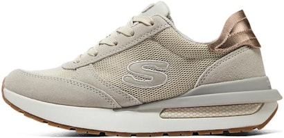 (Women) Skechers HALOS 'Versatile Low-Top Grey' 155454-OFWT (Women) Skechers HALOS 'Versatile Low-Top Grey' 155454-OFWT
