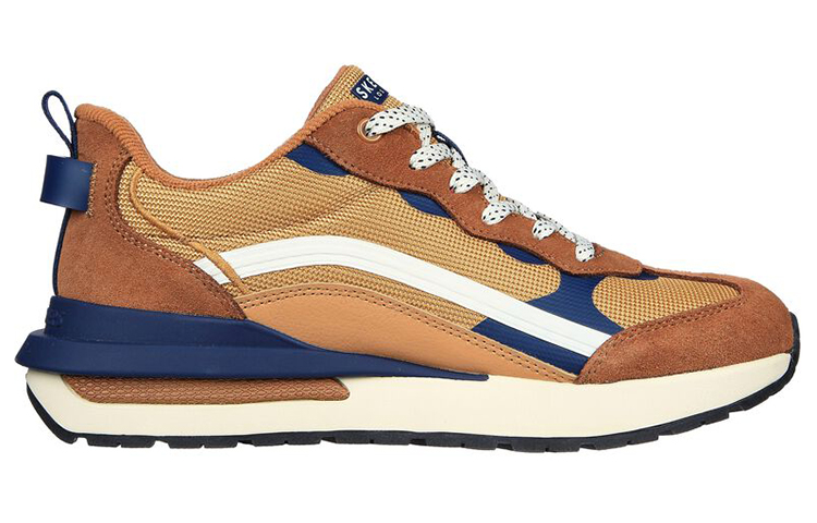 Lookbook Skechers Halos-Infinite Jogger 可颂鞋 低筒運動休閒鞋 女款 棕色