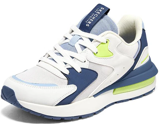 (W) Skechers Halos 'Putih Biru' 155442-WBL Lookbook (W) Skechers Halos 'Putih Biru' 155442-WBL