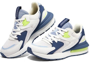 (W) 斯凯奇 Halos 白蓝色 155442-WBL Shop (W) 斯凯奇 Halos 白蓝色 155442-WBL