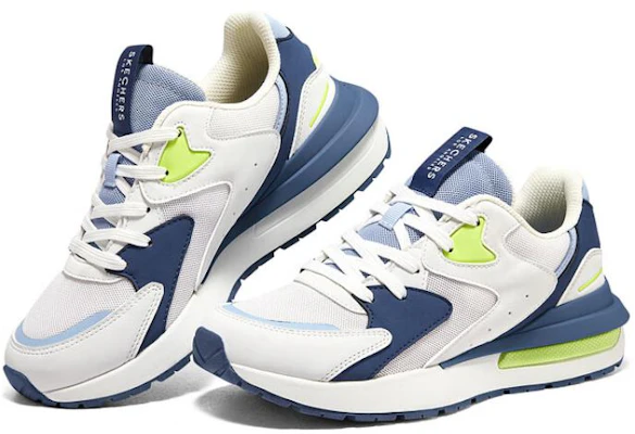 (W) Skechers Halos 'Putih Biru' 155442-WBL Shop (W) Skechers Halos 'Putih Biru' 155442-WBL