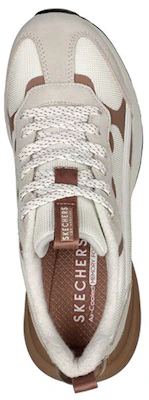 Skechers 霓虹-無限 Jogger 可颂鞋 低筒 運動休閒鞋 女款 白棕 Shop Skechers 霓虹-無限 Jogger 可颂鞋 低筒 運動休閒鞋 女款 白棕