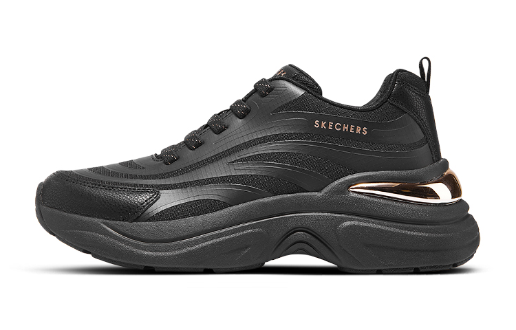 (W) Skechers Hazel-Step N Flow 'Pure Black'