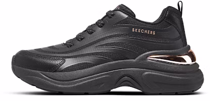 (Women) Skechers Hazel-Step N Flow 'Pure Black' 177575-BBK (Women) Skechers Hazel-Step N Flow 'Pure Black' 177575-BBK