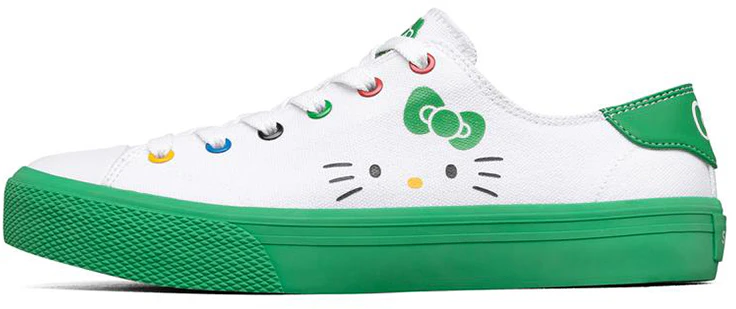 women-skechers-hello-kitty-x-v-lites-white-green-66666316-wgrn