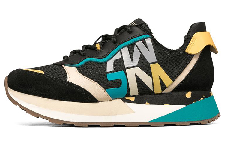 (Women) Skechers Heydayz 'Black Green Yellow' 155491-BKMT