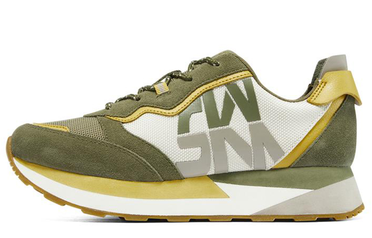 (Women) Skechers Heydayz 'Green Yellow' 155494-OLMT