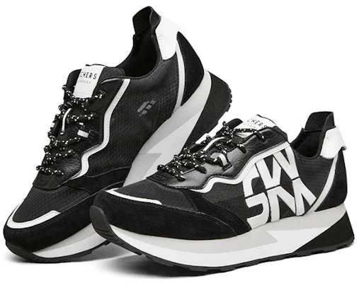 (W) 스케쳐스 헤이데이즈 블랙 (Skechers Heydayz Black) 155493-BKW Lookbook (W) 스케쳐스 헤이데이즈 블랙 (Skechers Heydayz Black) 155493-BKW