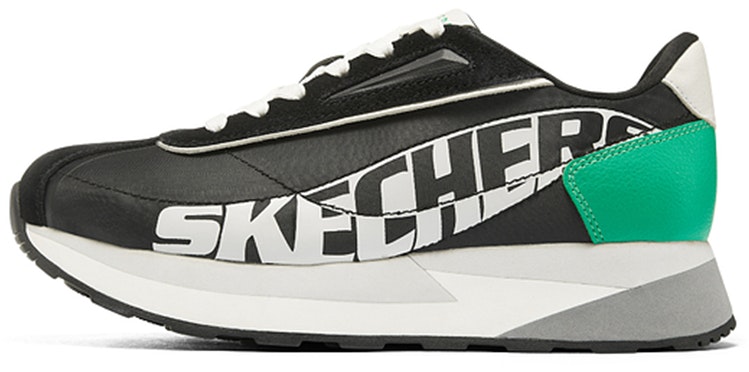 women-skechers-heydayz-sport-shoes-black-green-grey-155495-bkgr