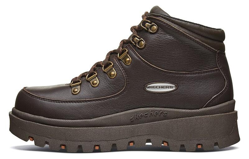 (Women) Skechers High-Top 'Brown' 48581-CHOC
