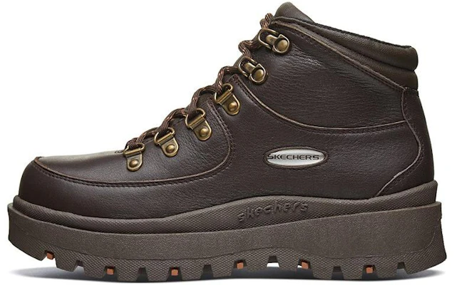 (Women) Skechers High-Top 'Brown' 48581-CHOC Buy (Women) Skechers High-Top 'Brown' 48581-CHOC