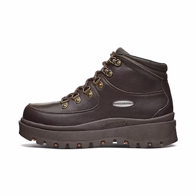 (W) Skechers High-Top 'Brown'