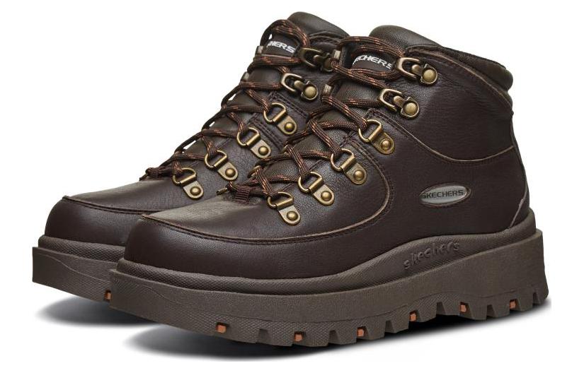 Lookbook (Women) Skechers High-Top 'Brown' 48581-CHOC