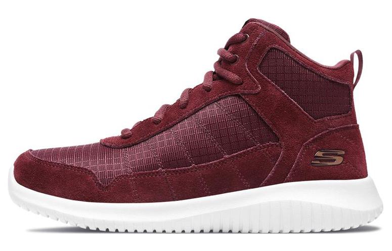 (Women) Skechers High-Top 'Purple-Red' 66666126-BURG