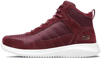 (Women) Skechers High-Top 'Purple-Red' 66666126-BURG (Women) Skechers High-Top 'Purple-Red' 66666126-BURG