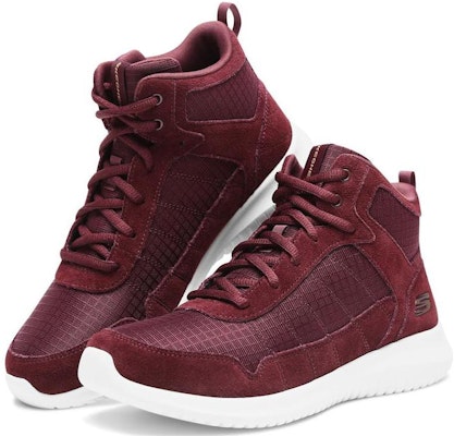 (Women) Skechers High-Top 'Purple-Red' 66666126-BURG Lookbook (Women) Skechers High-Top 'Purple-Red' 66666126-BURG