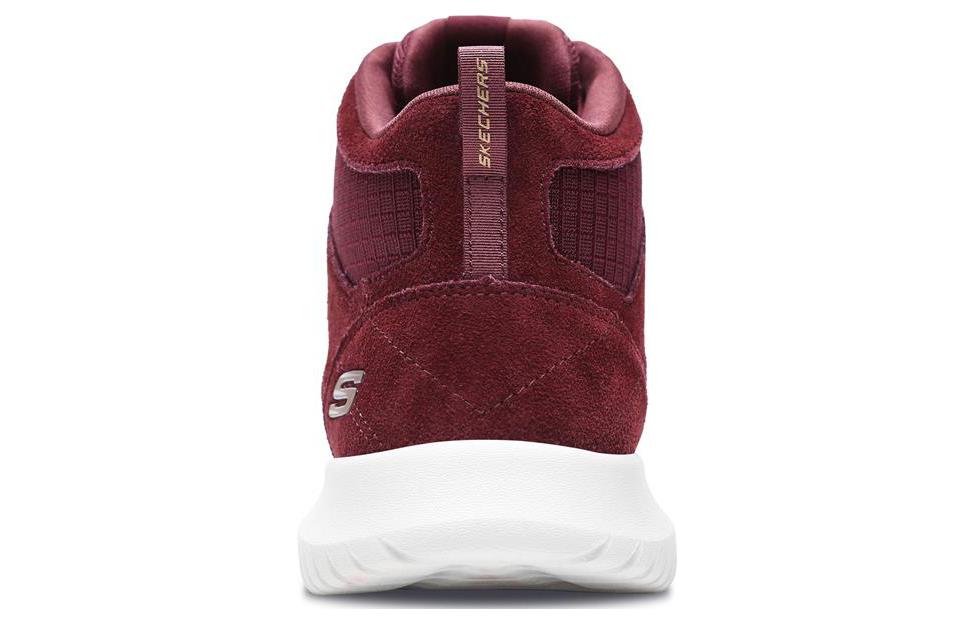 Shop (Women) Skechers High-Top 'Purple-Red' 66666126-BURG