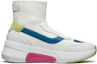 Order (Women) Skechers High-Top 'White Blue Green' 69329-WMLT