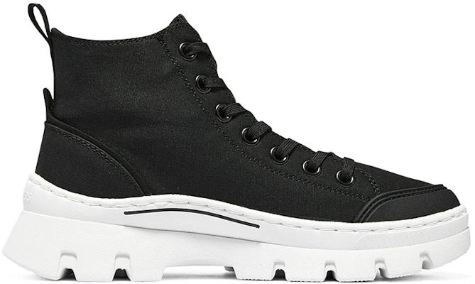 (W) スケッチャーズ ハイカットキャンバス 「黒 comfort」 177260-BLK Order (W) スケッチャーズ ハイカットキャンバス 「黒 comfort」 177260-BLK