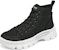 (W) Skechers Kanvas Tinggi 'Keselesaan Hitam' 177260-BLK