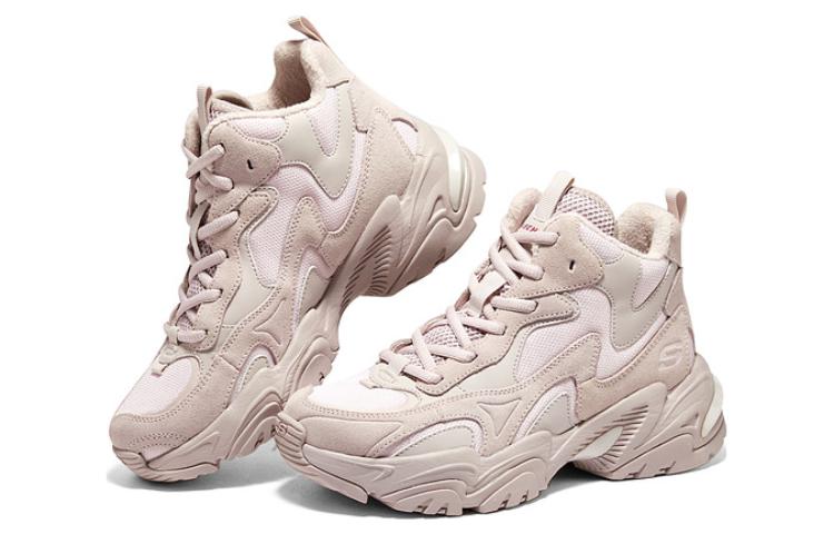 (W) Skechers High-Top Running Shoes 'CMFT Plush Pink' 圖 2