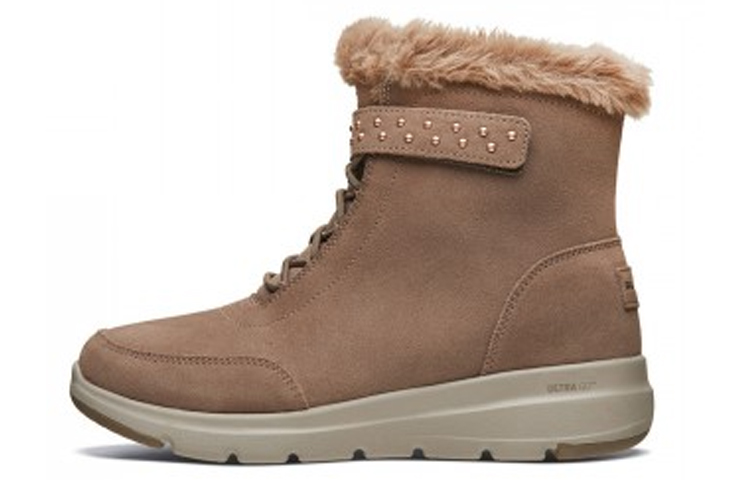 (Women) Skechers High-Top Snow Boots 'Comfort Warm Chestnut' 16670-CSNT