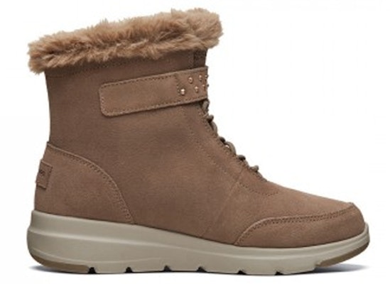 (Women) Skechers High-Top Snow Boots 'Comfort Warm Chestnut' 16670-CSNT Order (Women) Skechers High-Top Snow Boots 'Comfort Warm Chestnut' 16670-CSNT