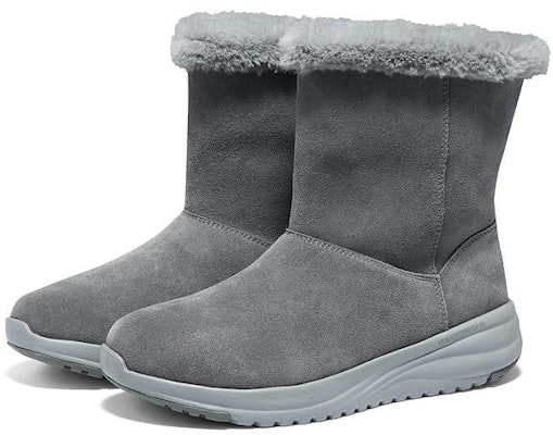 (W) Skechers Sepatu Boots Tinggi Salju 'Hangat Nyaman Abu-Abu' 144773-CHAR Order (W) Skechers Sepatu Boots Tinggi Salju 'Hangat Nyaman Abu-Abu' 144773-CHAR