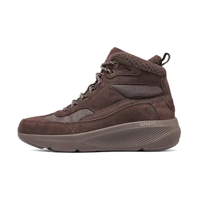 (W) Skechers Athletic Casual Boots 'Dark Brown'