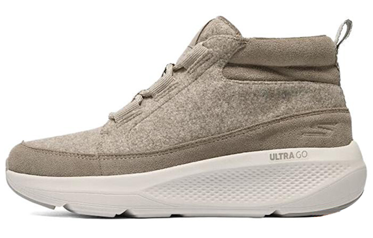 (W) Skechers Ultra Go Shoes 'Beige Brown'