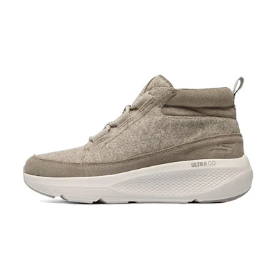 (W) Skechers Ultra Go Shoes 'Beige Brown'