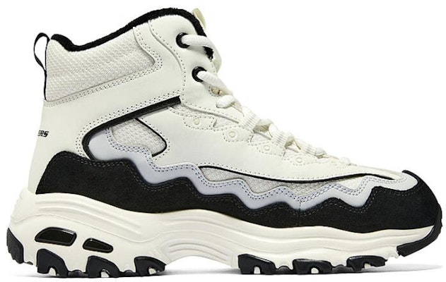 (W) 스케쳐스 딜라이트 뉴 레인 스니커즈 '화이트 블랙 그레이' 168026-WGRY Order (W) 스케쳐스 딜라이트 뉴 레인 스니커즈 '화이트 블랙 그레이' 168026-WGRY