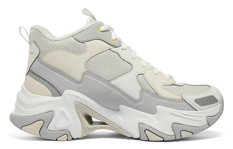 (W) Skechers HighTop Versatile CMFT ShockAbsorbent Shoes 'Beige Grey' 圖 2