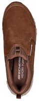 Shop Skechers Hillcrest-Nature 低筒舒適運動休閒鞋 女款 棕