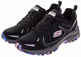 Order Skechers Hillcrest 輕便舒適 防滑耐磨 低幫 戶外功能鞋 女款 黑色 寬版