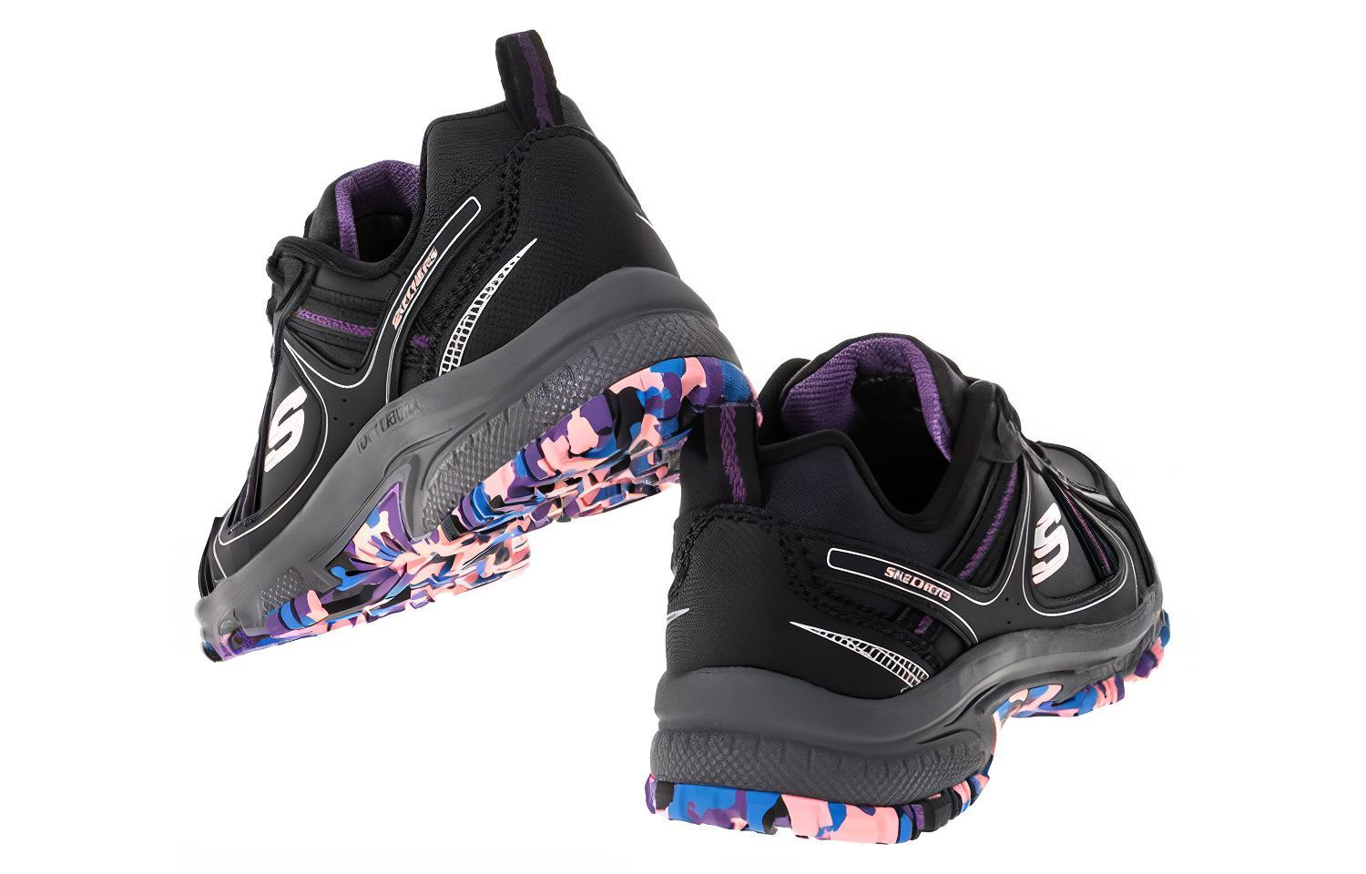 Lookbook (W) Skechers Hillcrest - Pure Escape ''Schwarz Weiß'' 180020-WBKPR